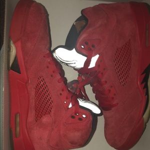 Jordan 5s ‘Red Suede’